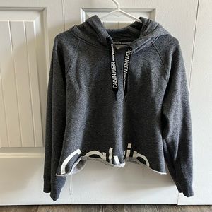 Calvin Klein cropped hoodie